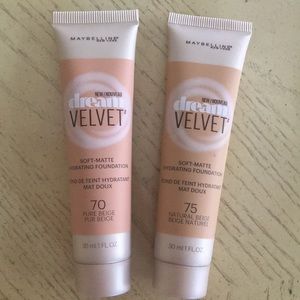 Maybelline soft matte hydrating foundation #70 #75